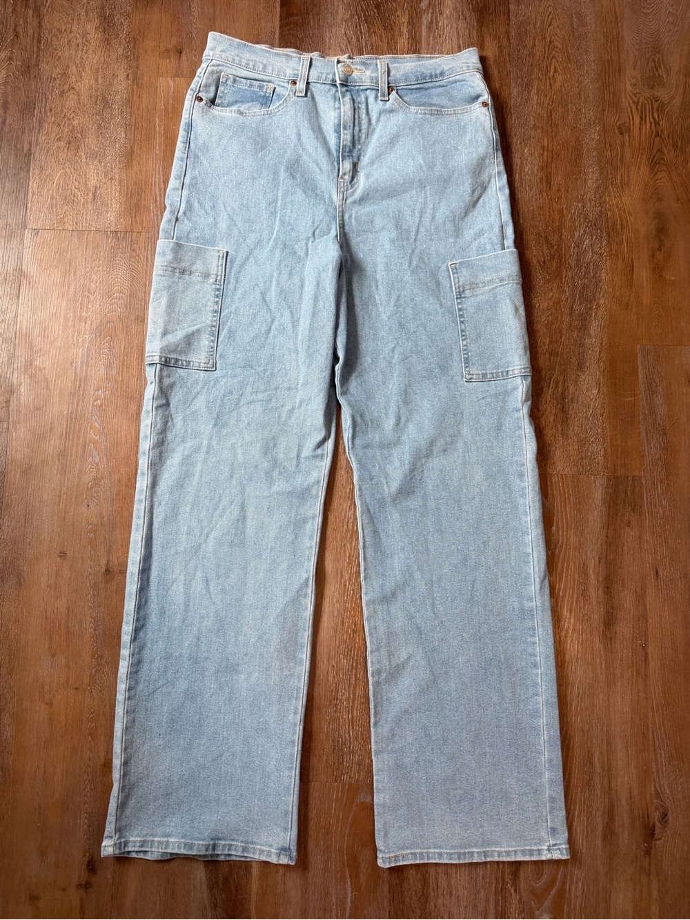Levi's Light Blue Relaxed Carpenter Jeans